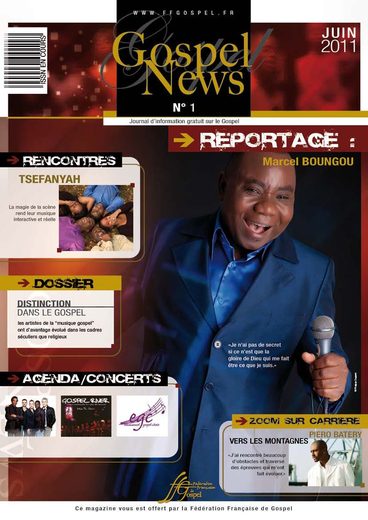 Couverture — Gospel News n° 1